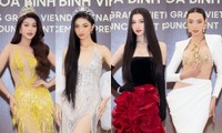 Phong cách nữ thần lên ngôi tại thảm đỏ công bố vương miện Miss Grand Vietnam 2023