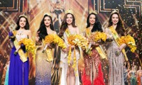 Cận cảnh nhan sắc Miss Grand Vietnam 2023 Lê Hoàng Phương trong giây phút đăng quang