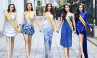 Trang phục media tour của Top 5 Miss Grand Vietnam: Hoàng Phương chuẩn beauty queen