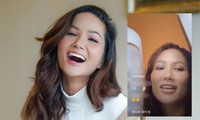 Đang &quot;thao thao bất tuyệt&quot; trên livestream, H&apos;Hen Niê bỗng dưng đem fan vào... tủ lạnh!