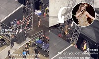 1001 chiêu &quot;ẩn thân chi thuật&quot; của sao: Taylor Swift &quot;đam mê&quot; trốn trong thùng dụng cụ