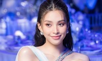 Trước khi vướng tin đồn hẹn hò tài tử Thái Lan, Tiểu Vy rất kín tiếng chuyện tình cảm