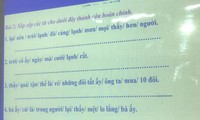 Bài tập Tiếng Việt của sinh viên Trung Quốc khiến netizen &quot;xoắn não&quot;, đáp án đúng là gì?