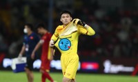 Thủ môn U23 Việt Nam viết lời nhắn xúc động trên áo, mừng bàn thắng vào lưới U23 Thái Lan