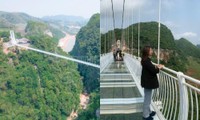 Cầu kính đi bộ dài nhất thế giới ở Mộc Châu: Du khách than thở &quot;đắt ngang vé máy bay&quot;