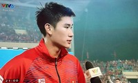 Giành HCV SEA Games 31, Nhâm Mạnh Dũng chia sẻ: &quot;Tôi quá sung sướng khi ghi bàn vào lưới Thái Lan&quot;