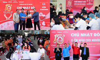 Giới trẻ Ninh Bình, Bắc Giang, Tây Nguyên lan tỏa tinh thần hiến máu tại Chủ nhật Đỏ lần thứ XV