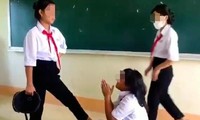 Nữ sinh lớp 6 bị đánh hội đồng tại lớp, bất ngờ người quay clip