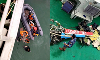 Rơi trực thăng ở vịnh Hạ Long: Tìm thấy nạn nhân thứ 5, phi công đã cố lái đến khu vực an toàn