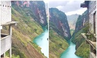 Điểm &quot;check-in&quot; nhìn ra sông Nho Quế (Hà Giang) liệu có quá nguy hiểm như lời đồn?