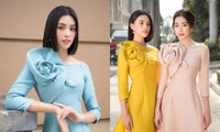 Hoa hậu Tiểu Vy khoe vẻ đẹp hiện đại trong bộ sưu tập áo dài Tết của Hoa hậu Đỗ Mỹ Linh
