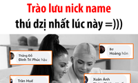 Trào lưu đang hot trên mạng xã hội: Nickname của bạn theo phiên bản “nối tên” là gì?