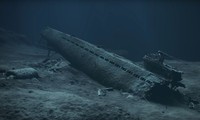 Hình ảnh mô phỏng xác tàu U-boat số hiệu U-864. Ảnh: RT