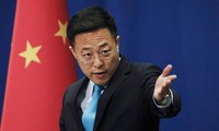 Phát ngôn viên Bộ Ngoại giao Trung Quốc Zhao Lijian. Ảnh: AP