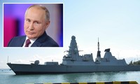 Ông Putin nói Mỹ đứng đằng sau vụ tàu khu trục Anh đi vào vùng biển ngoài khơi Crimea