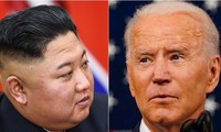 Chủ tịch Triều Tiên Kim Jong-un và Tổng thống Mỹ Joe Biden. Ảnh: Business Insider