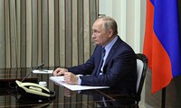 Tổng thống Nga Vladimir Putin trong cuộc họp ngày 7/12. Ảnh: Tass