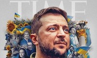 Tạp chí Time chọn Tổng thống Ukraine Zelensky là Nhân vật của năm
