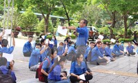 250 thủ lĩnh Đoàn trên địa bàn Đà Nẵng đã tham gia hiến kế, đề xuất những sáng kiến, giải pháp để thúc đẩy hoạt động khởi nghiệp, lập nghiệp; phát triển công tác Đoàn và phong trào thanh thiếu nhi trên địa bàn. Ảnh: Giang Thanh