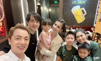 Nhà Đông Nhi hội ngộ gia đình Đăng Khôi, biểu cảm của bé Winnie khiến netizen cười ngất