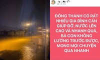 Rạng sáng 18/10: Nước lũ lên nhanh, người dân Quảng Trị kêu cứu trên mạng xã hội