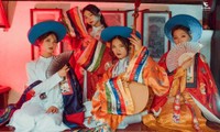 Trầm trồ trước vẻ đẹp của cổ phục Việt Nam trong bộ ảnh kỷ yếu của teen 12 Nam Định