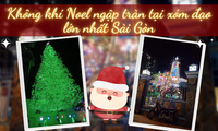 Không khí Noel tại xóm đạo lớn nhất Sài Gòn: Vô cùng nhộn nhịp, Gen Z nườm nượp check-in