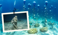 Choáng ngợp trước vẻ đẹp huyền ảo của &quot;bảo tàng dưới nước&quot; đầu tiên trên thế giới