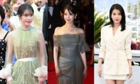 IU tại LHP Cannes 2022: Nhan sắc gây bão mạng, &quot;10 điểm&quot; thanh lịch khi gặp sự cố