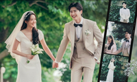 Ngắm ảnh cưới đẹp như mơ của Yoona - Lee Jong Suk, tạm quên nỗi buồn cặp HoHo (Big Mouth) tan vỡ