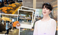 Quán café nhà Jimin ở Busan: Có góc trưng bày cho BTS, tràn ngập hoa và quà dịp sinh nhật nam idol
