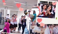 Teen THCS Nguyễn Du (Hà Nội) mừng ngày Nhà giáo Việt Nam: Vẽ tranh, làm clip tặng thầy cô