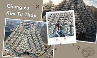 Chung cư Kim Tự Tháp Côn Sơn (Trung Quốc): Kiến trúc như viên thạch rau câu cà phê khổng lồ