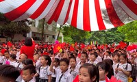 Hà Nội: Trường Tiểu học Thanh Xuân Bắc tưng bừng đón Lễ Khai giảng năm học 2023 - 2024