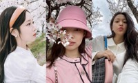 Dàn mỹ nhân K-Pop ngắm hoa anh đào: Jennie (BLACKPINK) nổi nhất nhờ trang phục thời thượng
