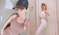 Chán cong người khoe siêu vòng 3, Lệ Quyên nay còn vén quần khoe eo thon cực &apos;sốc&apos;