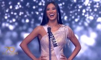 Kim Duyên ghi điểm nhờ một hành động tinh tế trong đêm Bán kết Miss Universe 2021