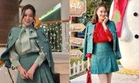 Hiếm hoi lắm mới thấy Phương Oanh đụng hàng Hồng Diễm, mỹ nhân nào của phim VTV ghi điểm?