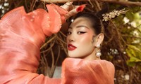 Diện áo dài, Hoa hậu Khánh Vân mang vẻ bí ẩn như mỹ nhân trong tranh 