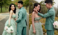 &apos;Đỏ mặt&apos; với bộ ảnh cưới của Lương Bằng Quang và Ngân 98: Cô dâu &apos;hở bạo&apos; nhất Việt Nam?