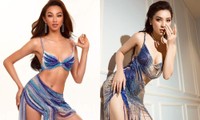 Cận cảnh chiếc váy &apos;hở bạo&apos; được &apos;cô dâu nóng bỏng nhất&apos; và &apos;nàng Hậu quyến rũ nhất&apos; lựa chọn