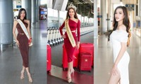 Soi trang phục sân bay của các nàng hậu đi thi quốc tế: Có một người cực đặc biệt!