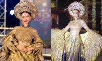 Bùi Quỳnh Hoa chọn đồ thế nào ở Super Model International 2022 mà bị nghi &quot;copy&quot; Thùy Tiên?