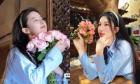 Á hậu Phương Nhi &quot;cosplay&quot; Lưu Diệc Phi được khen xinh không kém gì bản gốc