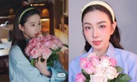 “Đu trend” Lưu Diệc Phi ôm hoa nhưng Hoa hậu Thùy Tiên lại mất điểm vì một chi tiết