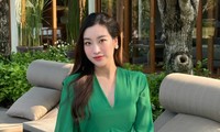 Hoa hậu Đỗ Mỹ Linh khoe loạt ảnh mới, tiếp tục dùng chiêu cũ để giấu vóc dáng