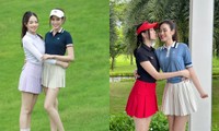 Đỗ Thị Hà, Thanh Thủy diện đồ tập golf: Nàng hậu nào cũng xứng danh cực phẩm!