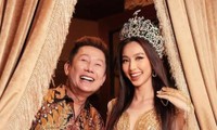 Vẫn gọi ông Nawat là &quot;papa&quot; nhưng vì sao Hoa hậu Thùy Tiên không ra sân bay đón tiếp?