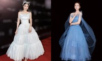 Hết nghi án “bờm tóc fake”, Lan Ngọc lại bị tố mặc váy nhái trong “đêm định mệnh”