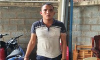 Diện tại cơ quan công an- ảnh CTV